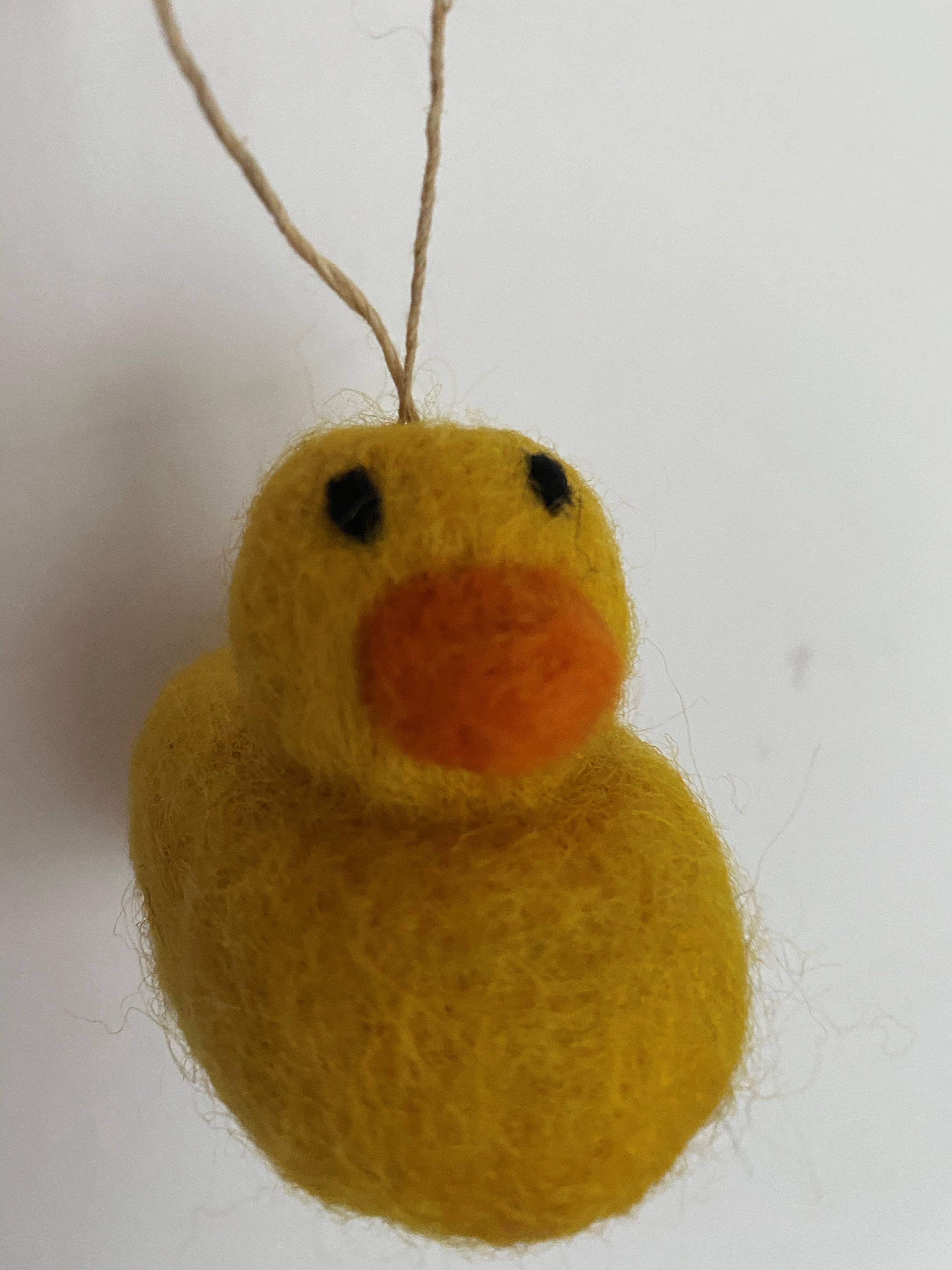 cerruti home - Wholesale Ornament - Felted Wool "Daisie Duck" Ornament2