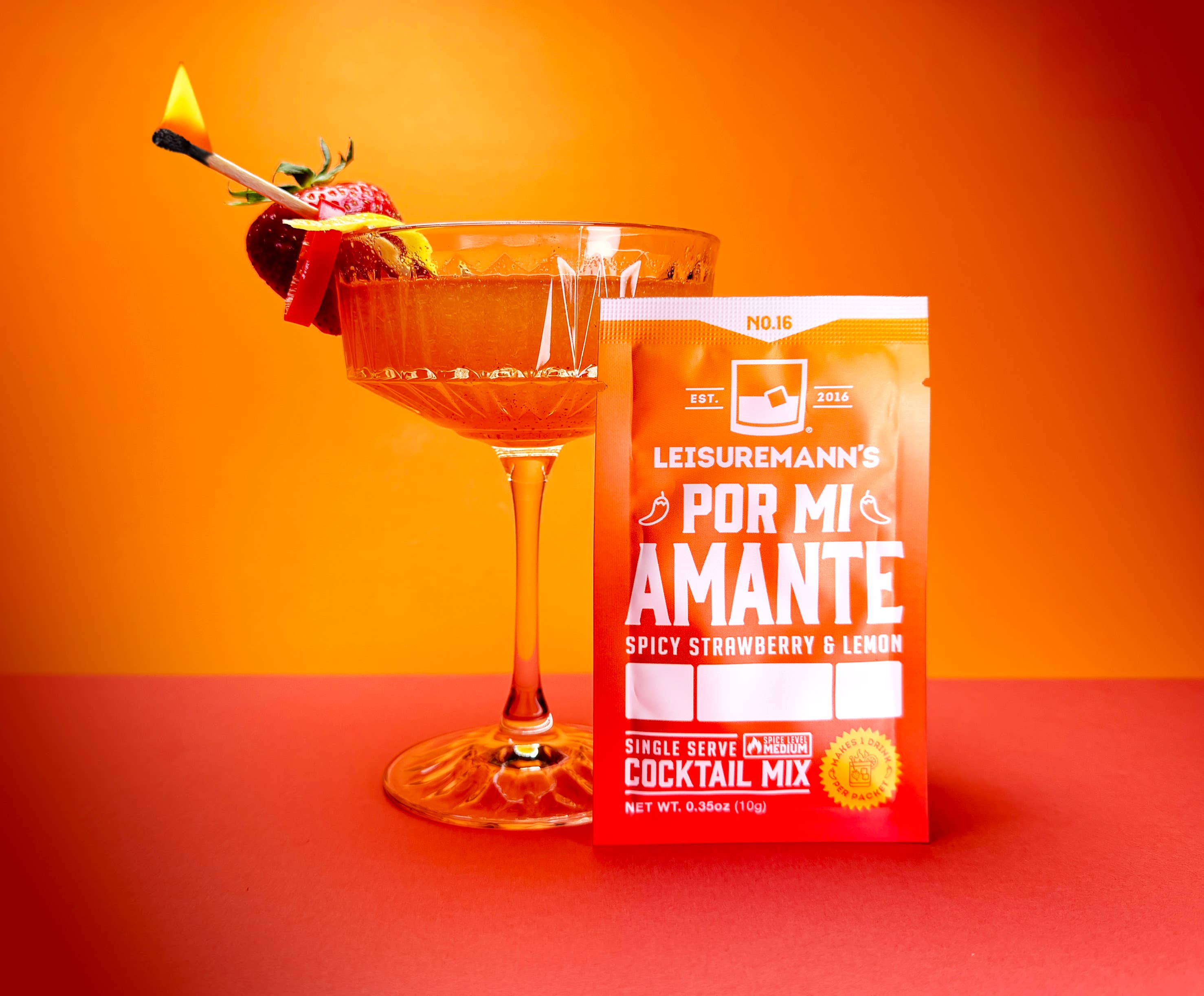 Leisuremann's Cocktail Mixes - Wholesale Cocktail Mix/Syrup - Por Mi Amante Single Serve Cocktail Mixer3