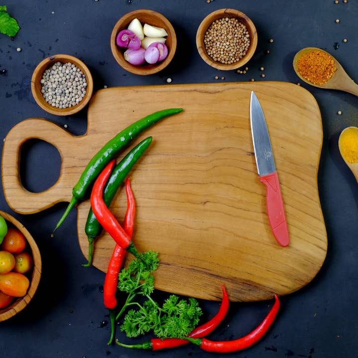 Tuckahoe Hardwoods - Wholesale Cutting Board - Salvaged Teak Charcuterie Board - Cutting Board - Medium1