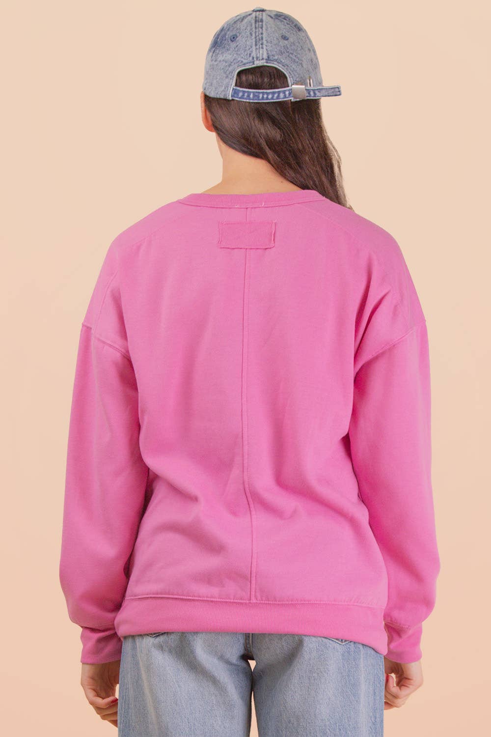 VERY J - Wholesale Knit Top - Women's - NT12385-Oversized Casual Comfy Solid Knit Top10