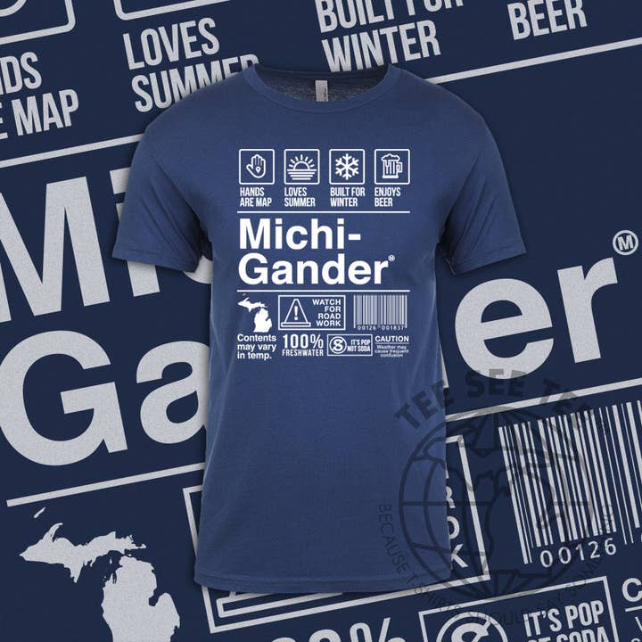 Idea Farm LLC - Wholesale Screen Printed T-Shirt - Unisex - Michigander FYI Unisex T-Shirt | Tee See Tee Exclusive!