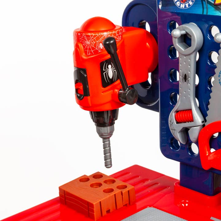 World Tech Toys - Wholesale Toy Set - Kids - SpiderMan Tool Bench Playset with Take Apart Car (84 Pieces)4