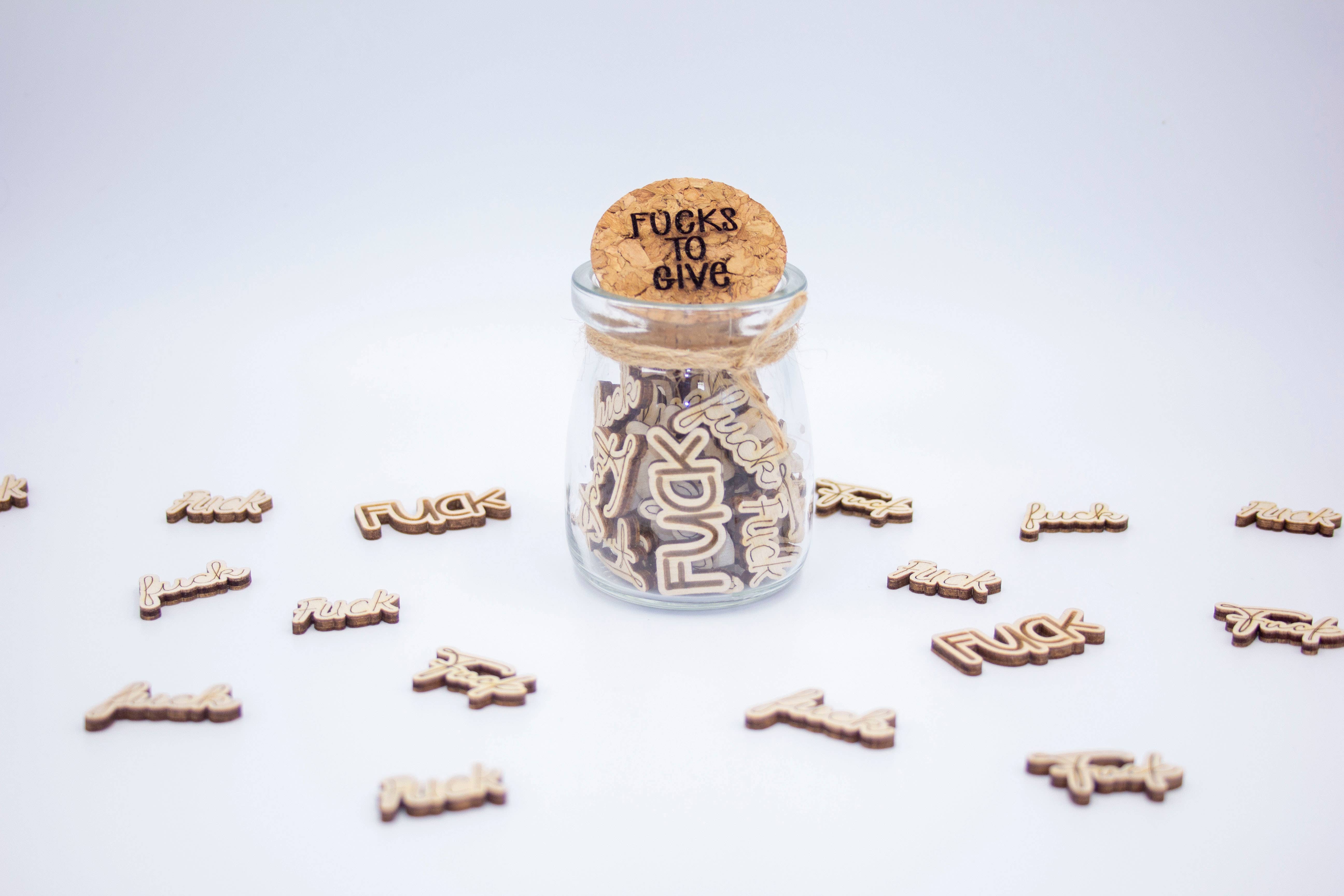 LNZ Custom Design - Wholesale Gag Gift/Novelty Gift - Jar of Fucks to Give - Funny Gift9