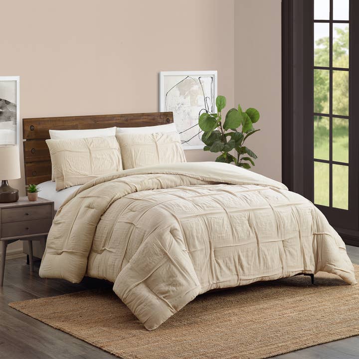 Peking Handicraft - Wholesale Bedding Set - Riley Pleated Bedding Set - Laurel & Mayfair