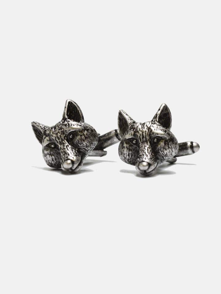 Fox Cufflinks for wholesale by Curated Basics