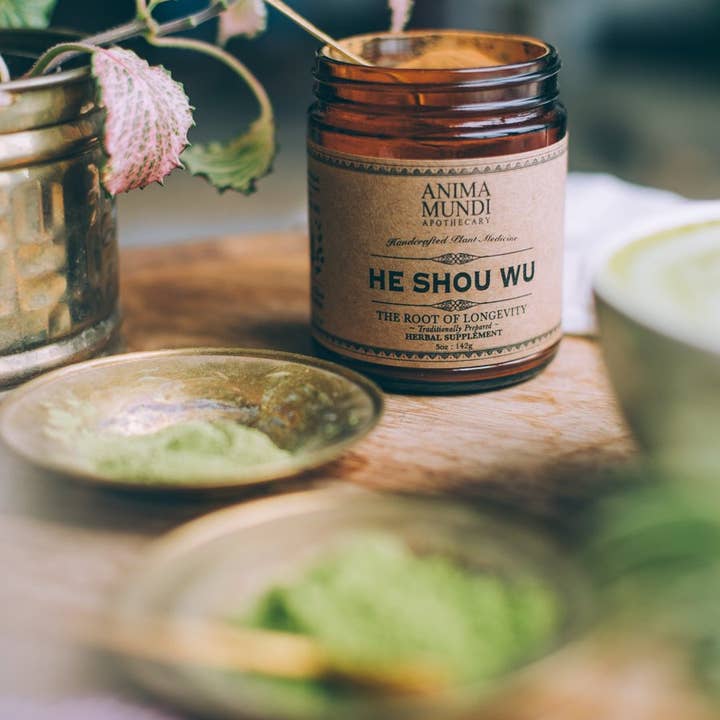 Anima Mundi Apothecary - Wholesale Oral Supplement/Vitamin - HE SHOU WU | Strength + Shine* 1