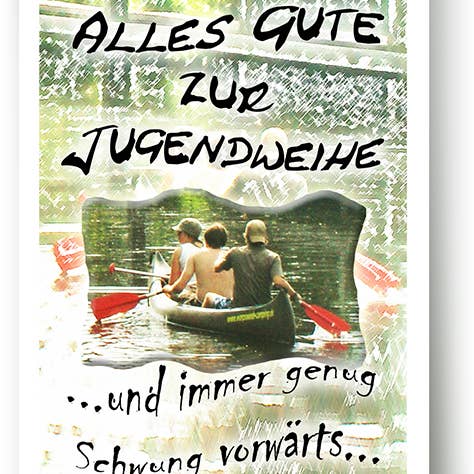 Yabué – wholesale Gratulationskort – Jugendweihe/Gratulationskort/379006