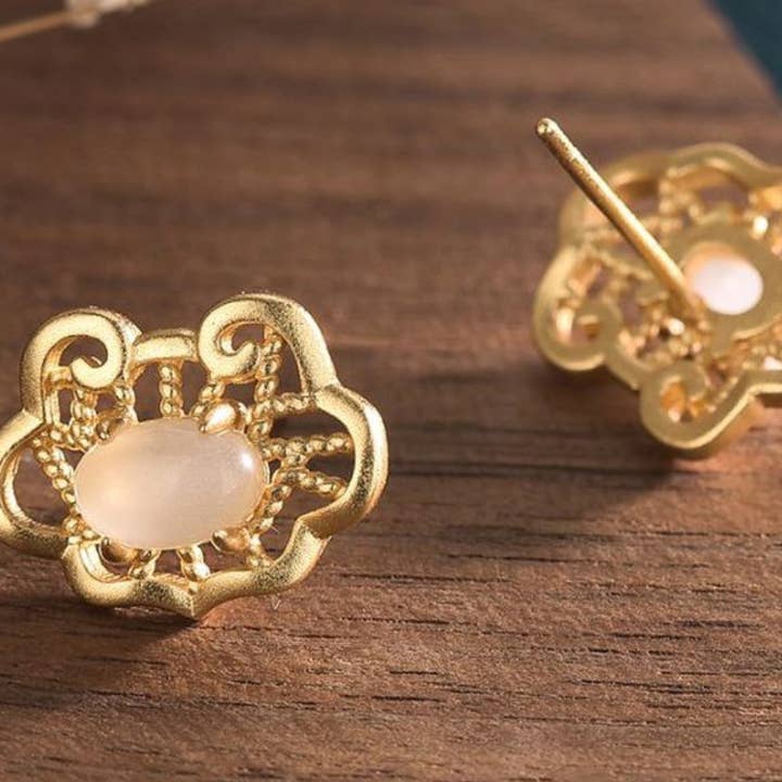 Bright MacMing – Großhandel Ohrstecker – Lock Charm Ohrstecker im chinesischen Stil1