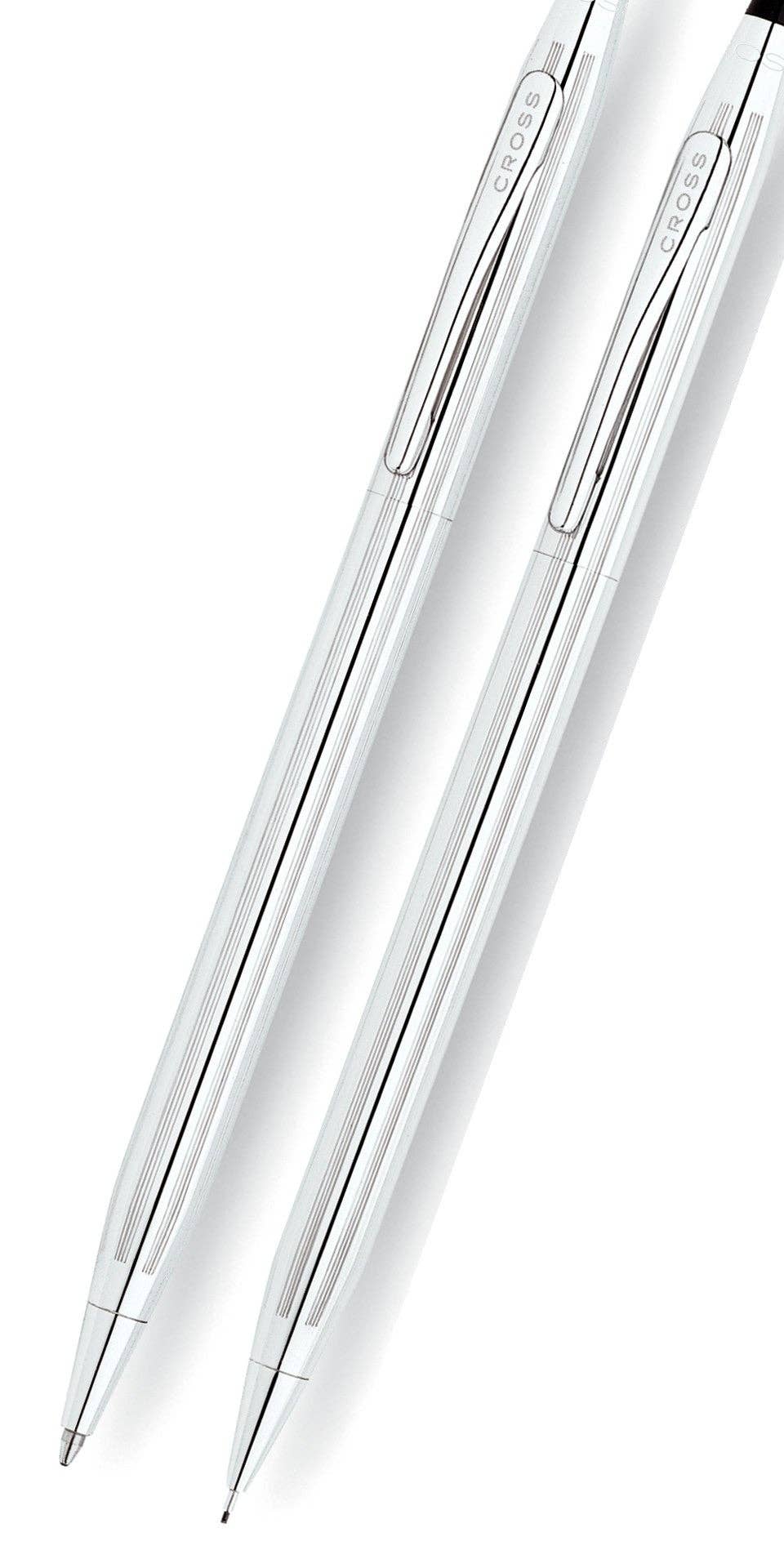 A. T. Cross - Wholesale Pen - Classic Century® Lustrous Chrome Pen and Pencil Set1