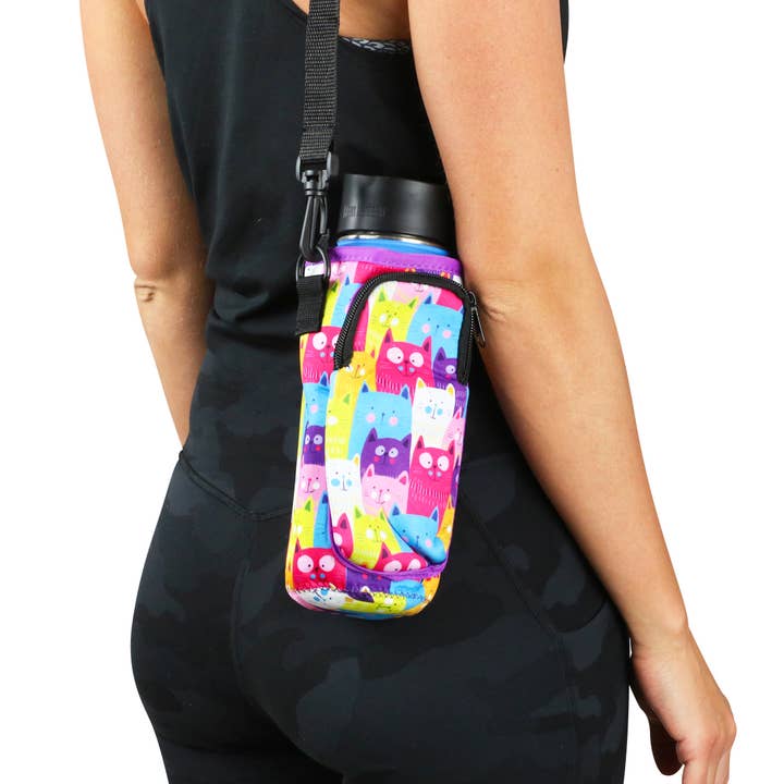 Pet Parents On-the-Go Neoprene Cross Body Bag | Cat Lover for wholesale by Seriously Shea