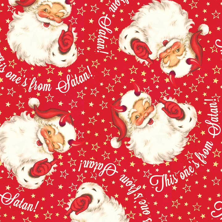 Smitten Kitten - Vente Feuille de papier cadeau - Celui-ci vient de Satan ! Papier d'emballage cadeau (feuille unique)