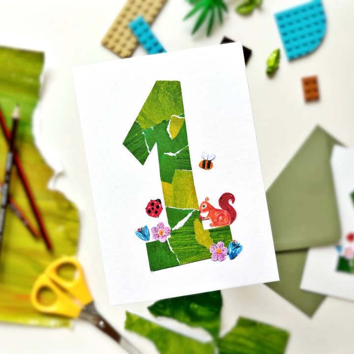 1st Birthday Sticker Card | You are One-derful! for wholesale by Honey and Incense