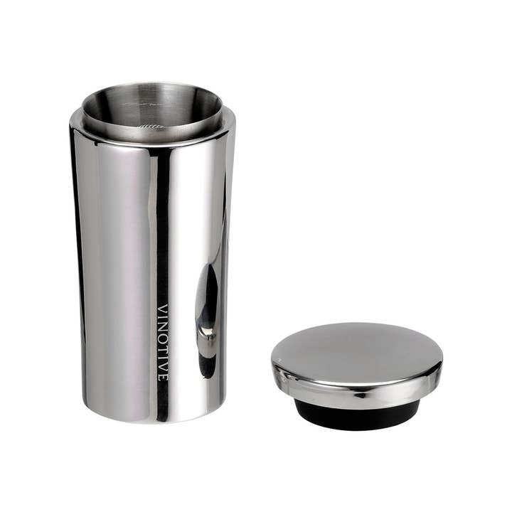 VINOTIVE - Wholesale Wine aerator - Vinaer 7 Function Wine Aerator - Silver Edition4