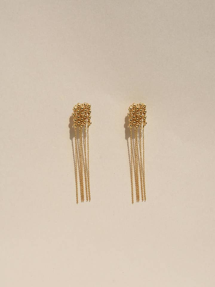 Arabesque earrings for wholesale by Judith Benita