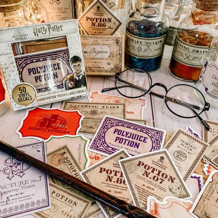 Conquest Journals - Wholesale Sticker - Harry Potter Potions Labels Decals (50-Pack)2