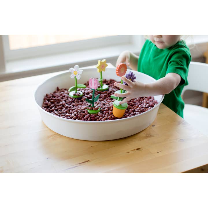 Jack Rabbit Creations - Wholesale Wood Toy - Kids - Flower Push Puppet Refills - Set of 246