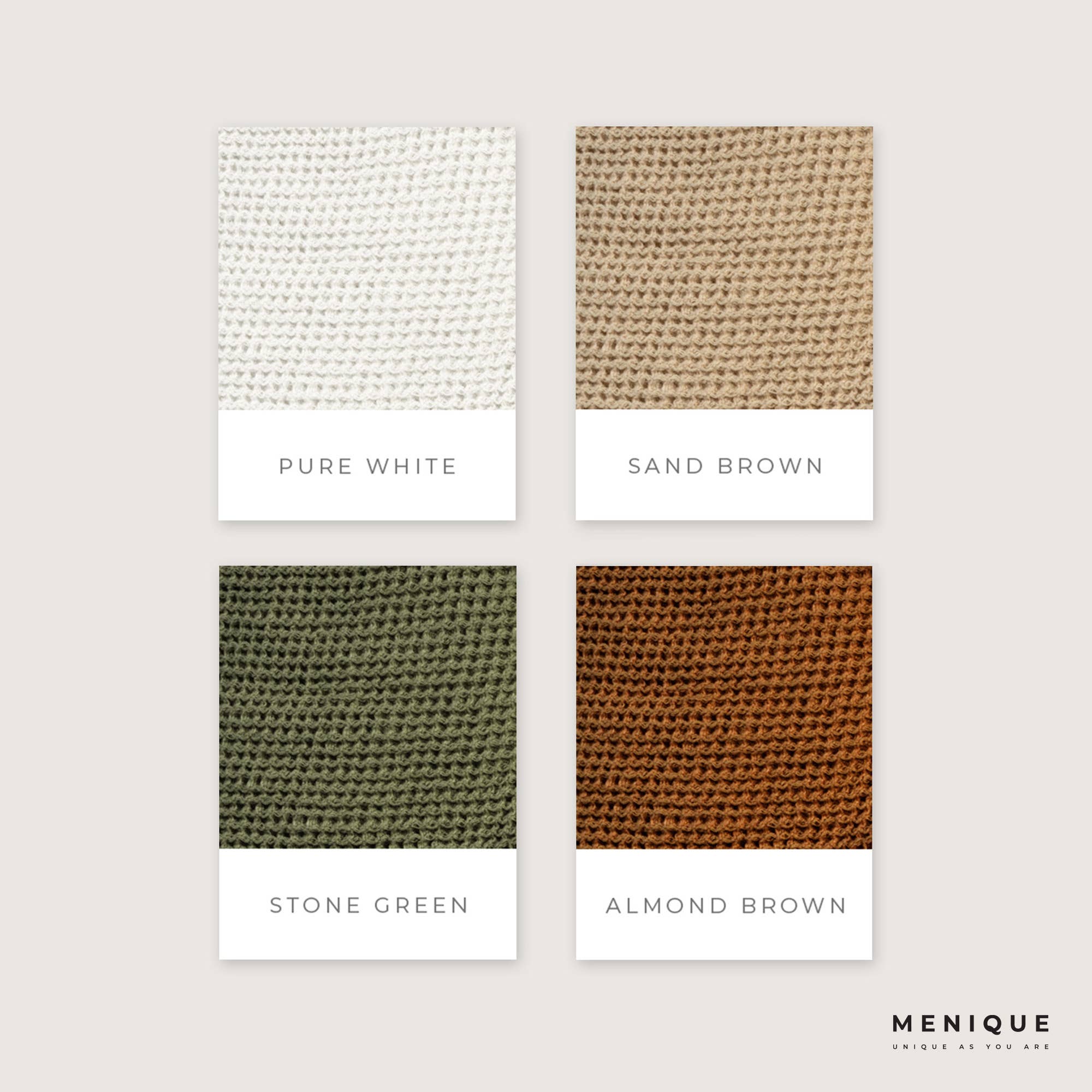 menique - Wholesale Bath Towel - Waffle Bathroom Towel1