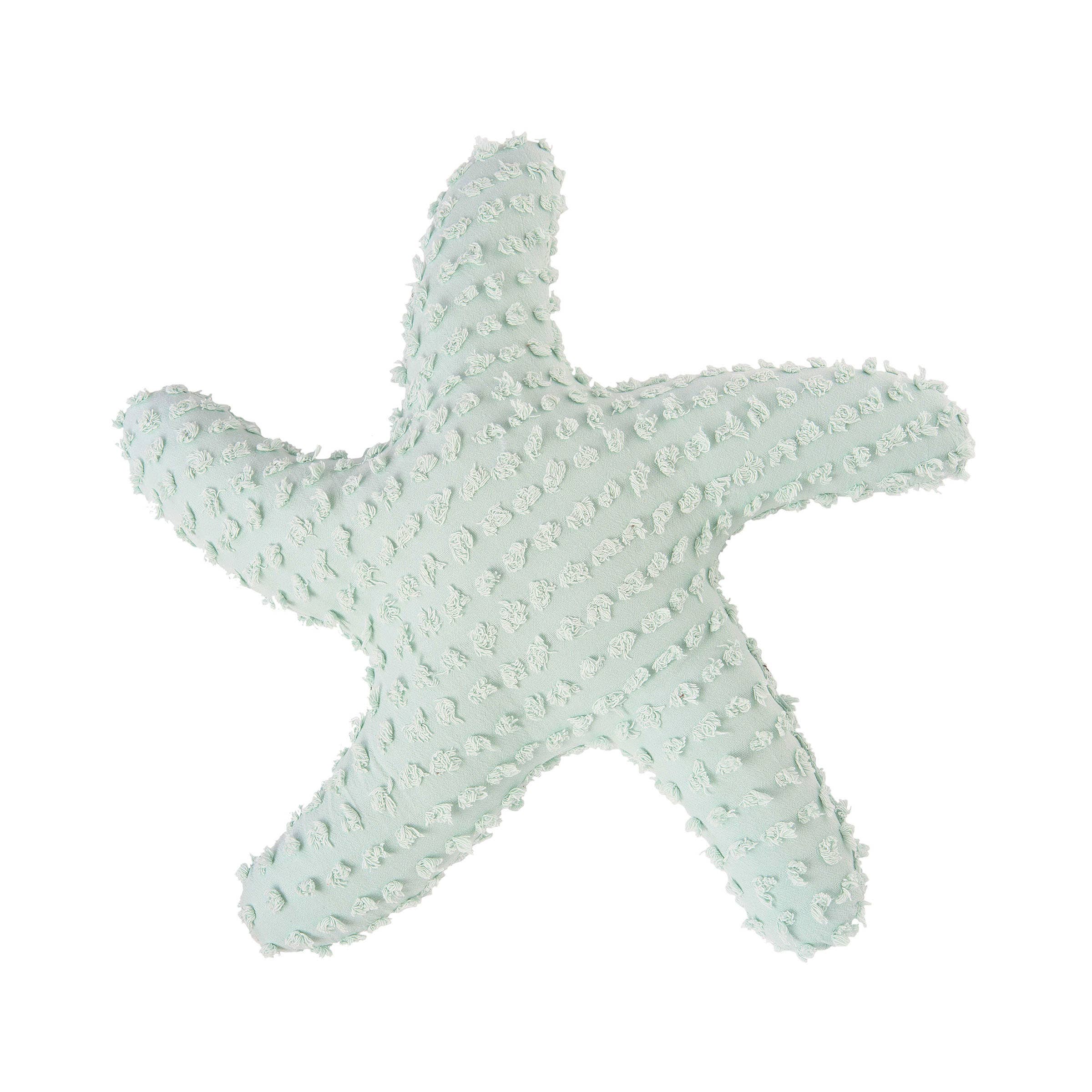 C&F Home - Wholesale Throw/Decorative Pillow - Coastal Starfish Shaped Sea Glass Throw Pillow