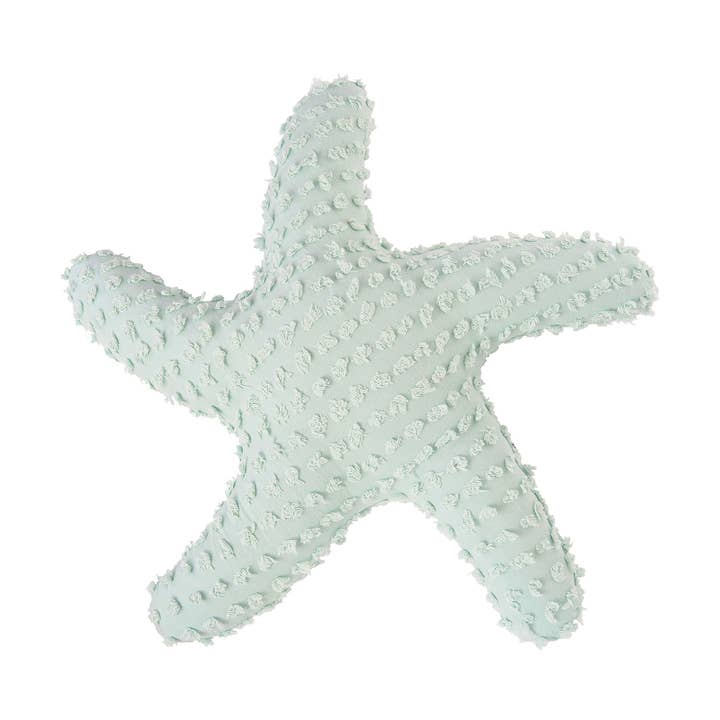 C&F Home - Wholesale Throw/Decorative Pillow - Coastal Starfish Shaped Sea Glass Throw Pillow0