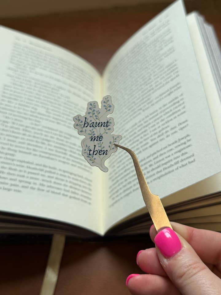 Wuthering Heights Emily Bronte Sticker - Haunt Me Then for wholesale by Backing Wanderlust