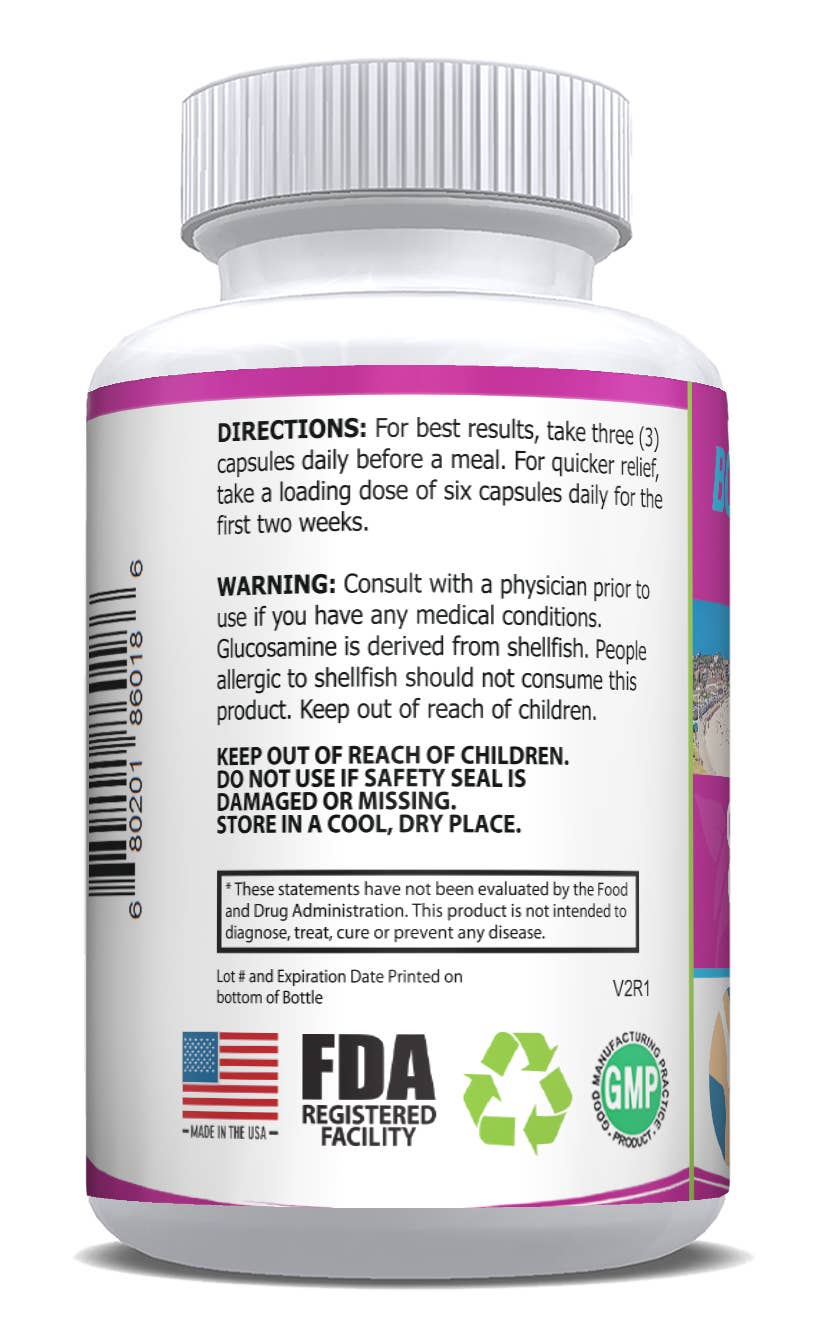 Bondi Morning - Wholesale Oral supplement/vitamin - Glucosamine Chondroitin, 90 Capsules2