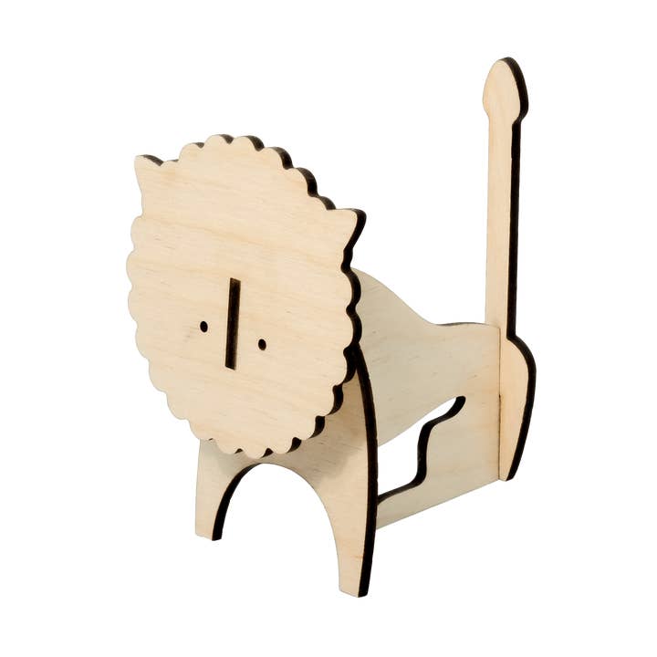 Løve - Træfigur for engroshandel hos DIBB Design
