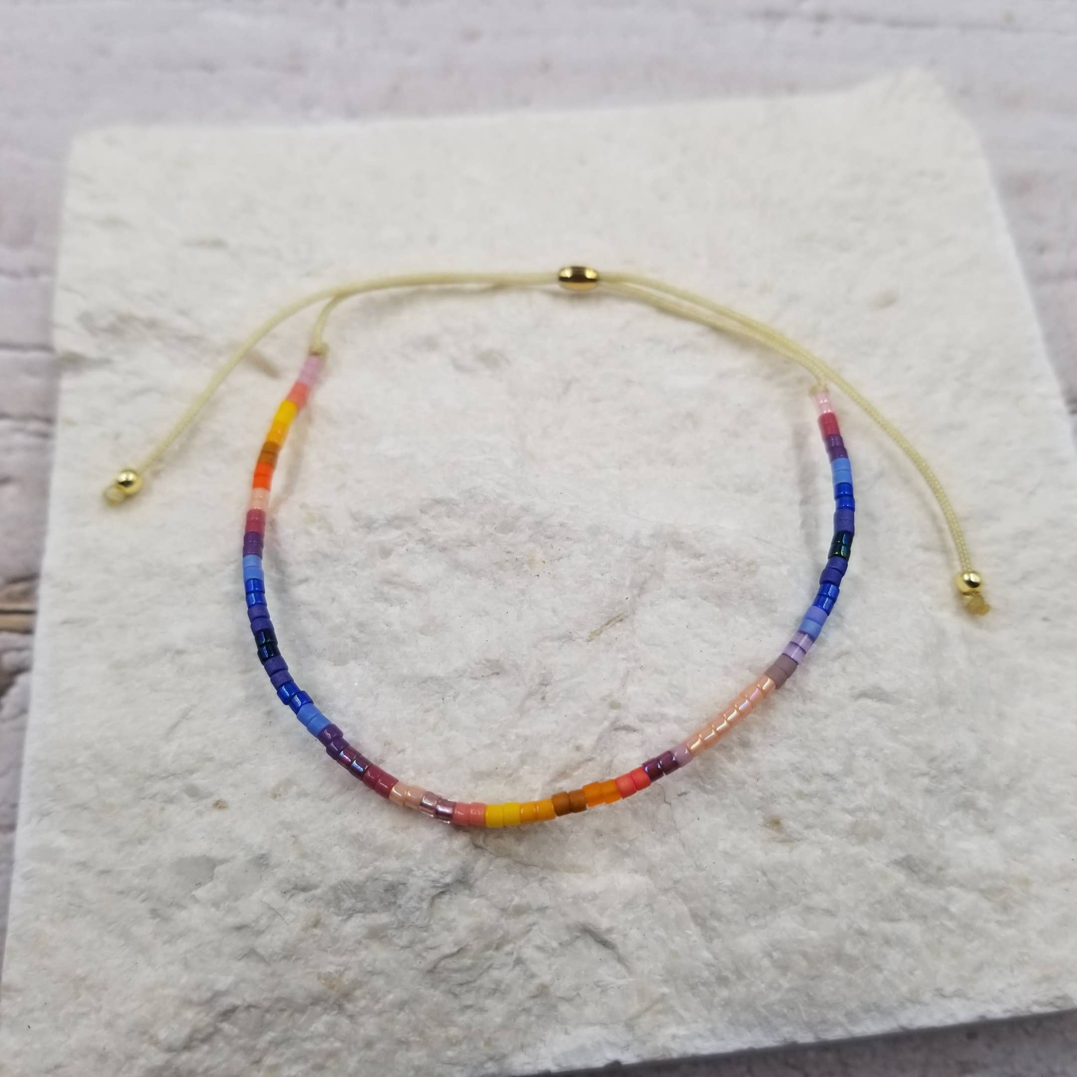 Treasure Wholesale - Wholesale Beaded Bracelet - Handmade Bali Seed Beads Friendship Bracelet3