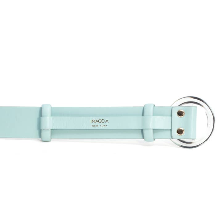 Nº46 Lucite Buckle Belt - Mist for wholesale by Imago - A