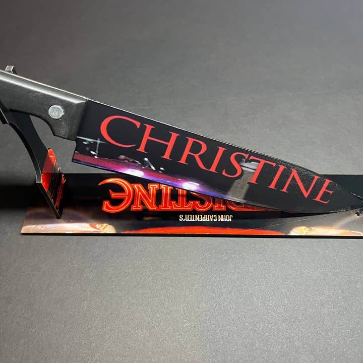 Dead Dave Designs - Wholesale Kitchen/Utility Knife - Christine 1983 Kitchen Knife With Stand