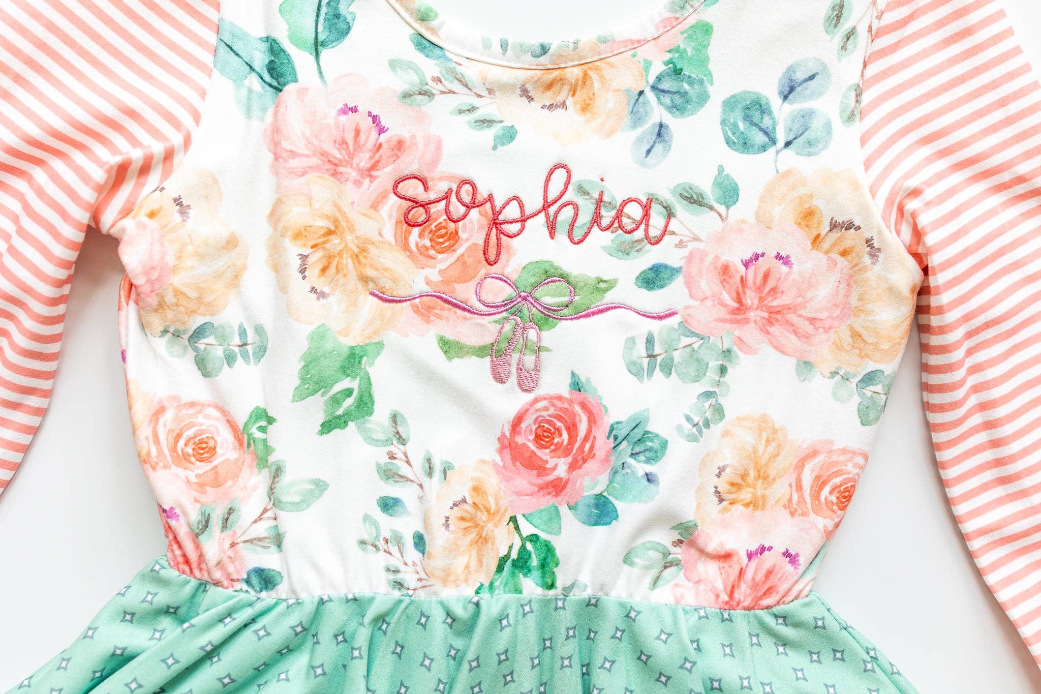 Cheeky Plum - Wholesale Leotard - Kids - Farrah Leotard - Peachy Keen10