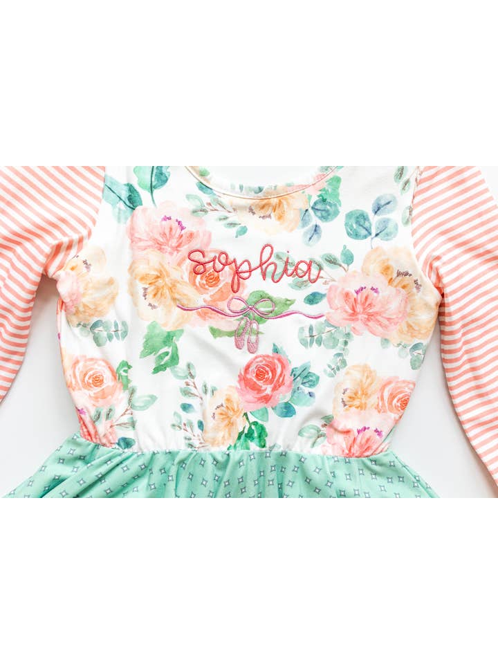 Cheeky Plum - Wholesale Leotard - Kids - Farrah Leotard - Peachy Keen10