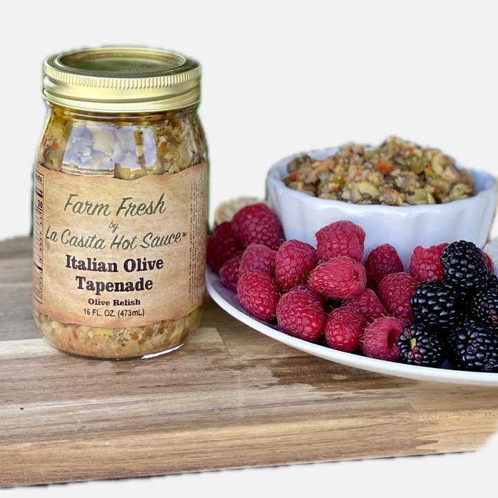 La Casita Hot Sauce - Wholesale Olives - Farm Fresh by La Casita Olive Tapenade2