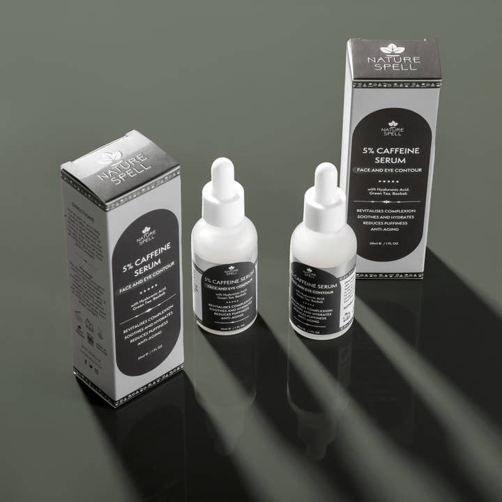 Nature Spell - Wholesale Facial Serum/Concentrate - Nature Spell 5% Caffeine Serum - Face & Eye Contour5