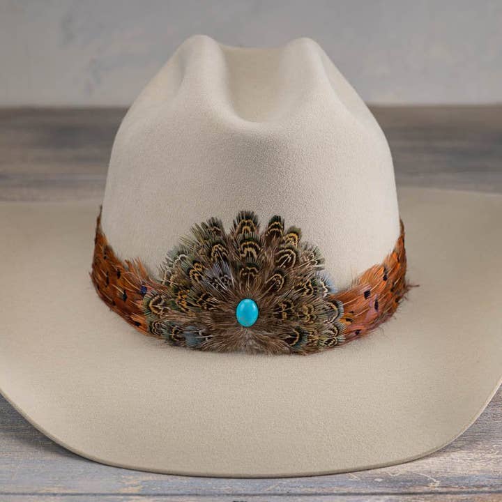 Willow Lane Hat Co. - Wholesale Hat Accessory - Women's - Feather Hat Band - Stellar1