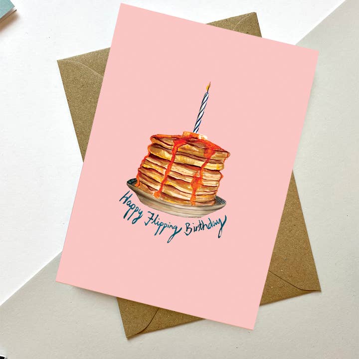 Joyeux Anniversaire de Flip Ami /Carte de Célébration pour la vente par Max Made Me