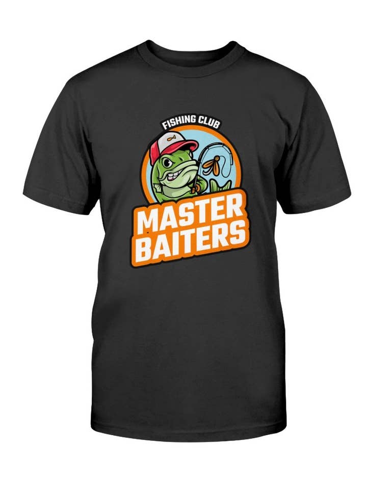 Hunt Hook Eat - Wholesale Screen Printed T-Shirt - Unisex - Master Baiters T-shirt2