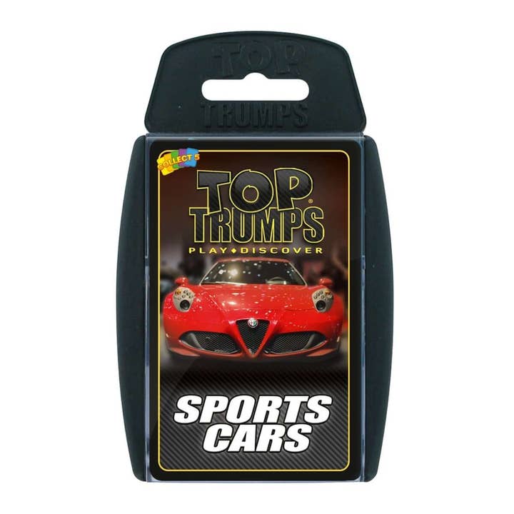 Sports Cars Top Trumps Card Game for wholesale by Top Trumps USA, Inc.