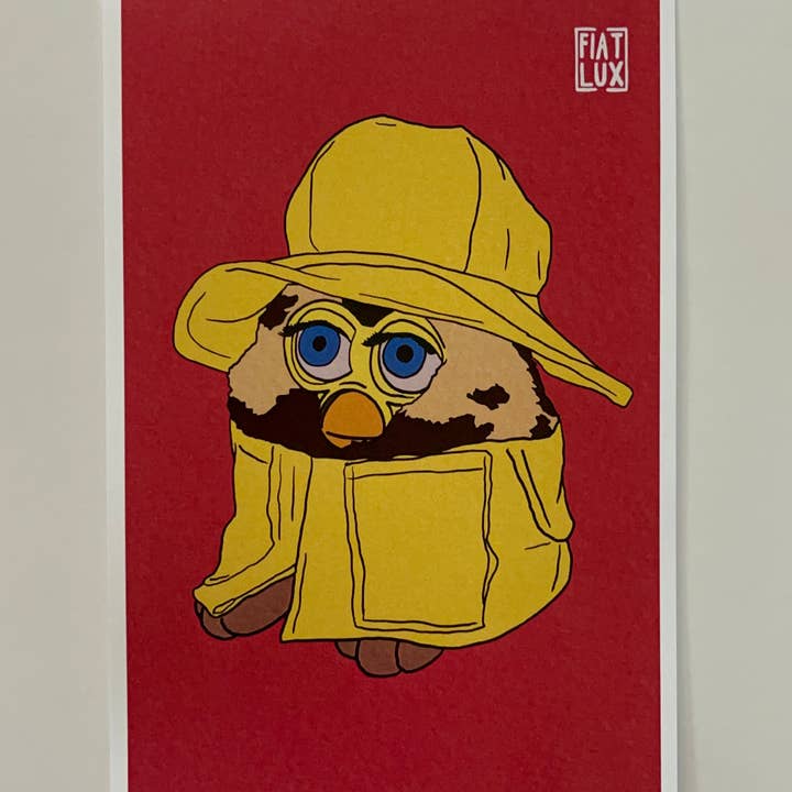 Fiat Lux Illustration – Großhandel Kunstdruck – Cursed Furbies - Furby 1998 4x6 Kunstdruck3