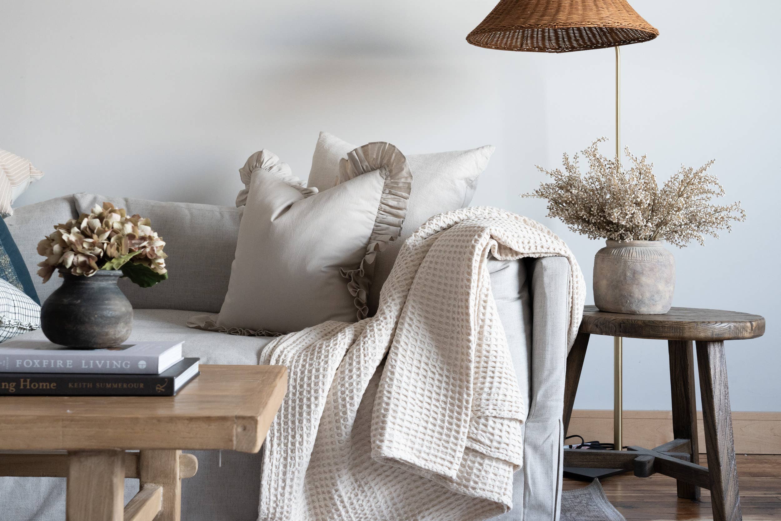 Rug & Weave - Wholesale Throw Pillow Cover - RAYA Ruffle Pillow Cover2