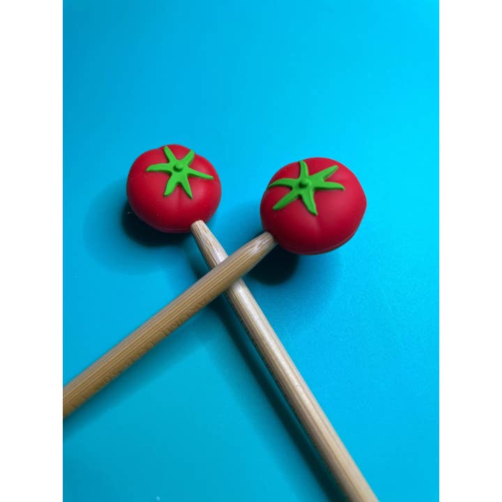 Kawaii Cute Fruit Gardening Tomato Pizza Summer Silicone for wholesale by Comma Craft Co