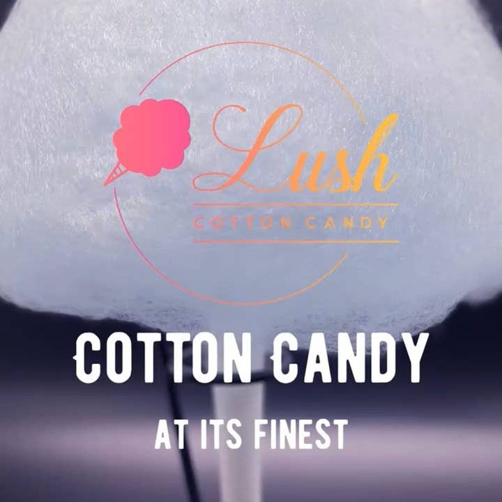 Lush Cotton Candy - Wholesale Cotton Candy - Boba Tea Flavored Cotton Candy