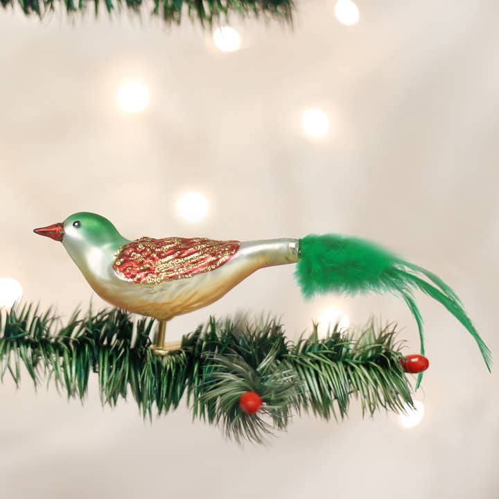 Christmas Bird Ornament for wholesale by Old World Christmas