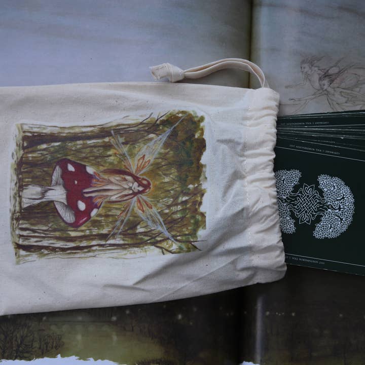FreeRangeFaeries - Wholesale Pouch - Women's - Woodland Wish Tarot Pouch4
