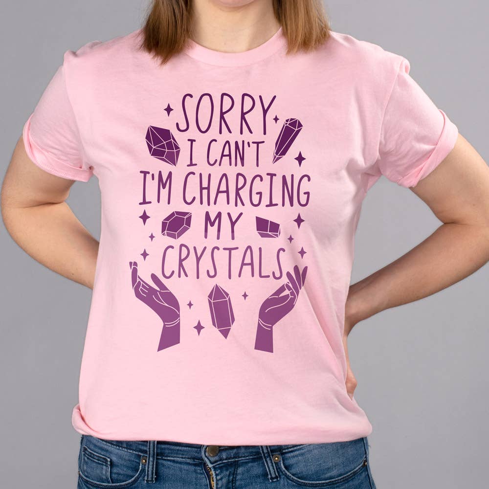femfetti - Wholesale T-Shirt (Graphic) - Women's - Charging My Crystals Shirt2