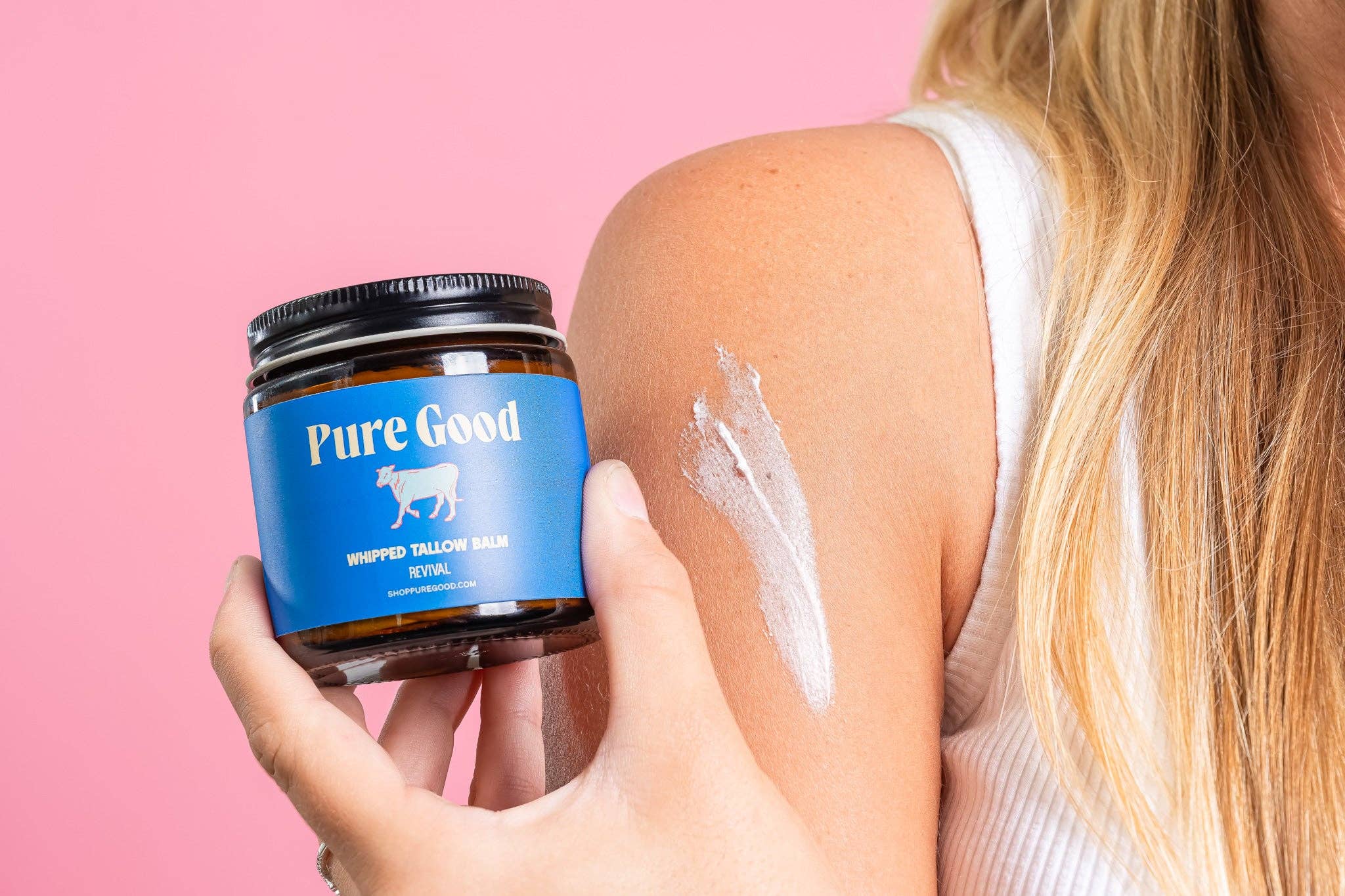 Pure Good - Wholesale Body Balm/Butter - Revival Whipped Tallow - For youthful looking skin3