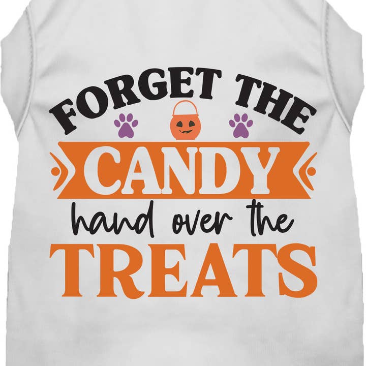 Forget the Candy! Pet Shirt for wholesale by As You Wish Apparel