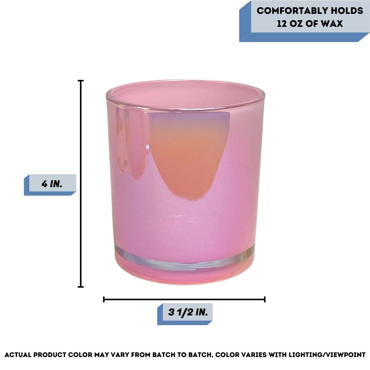 General Wax - Candle Making Supplies - Venta al por mayor Candelabros - Vaso para hacer velas de 14 oz Havana Unicorn1