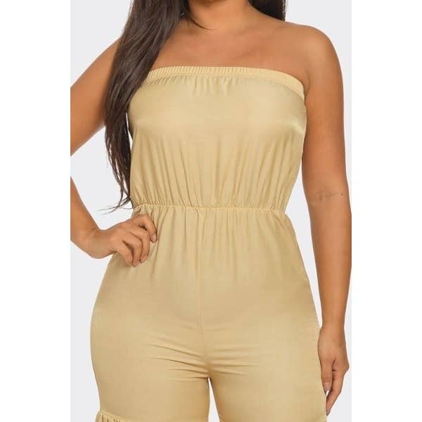 DORCAS - Wholesale Jumpsuit - Women's - JUMPSUIT RUFFLE HEM11