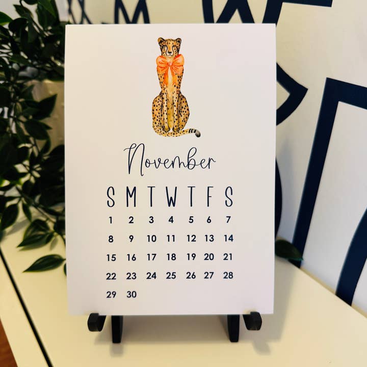 Note Worthy Paper Place - Wholesale Calendar - 2026 Desk Calendar Classic Chinoiserie | 5x710