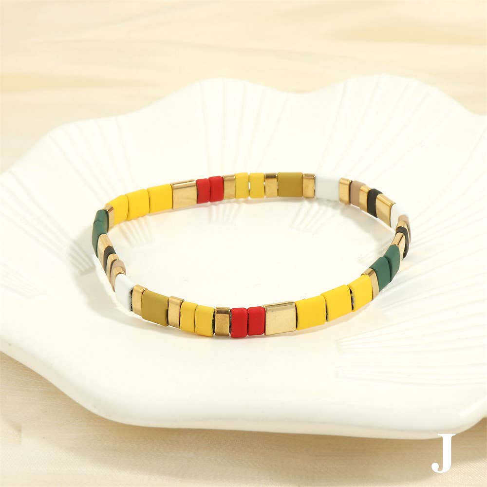 Mio Queena – Engroshandel Perlearmbånd – 5 mm TILA perle armbånd med elastik - BJ44